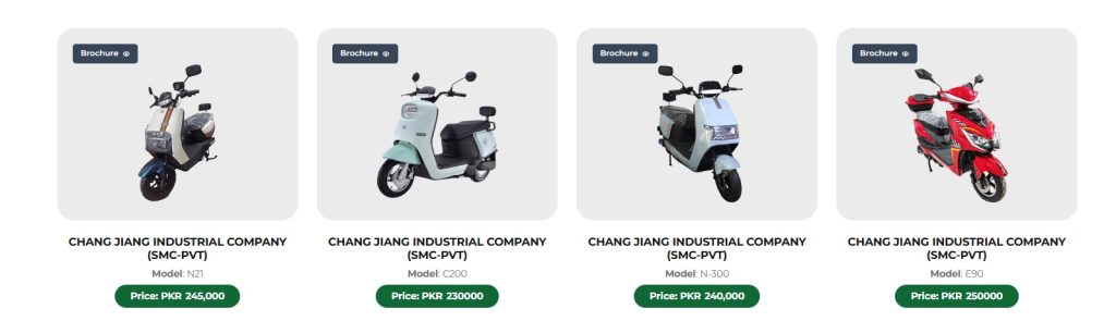 Chang Jiang Electric Bike Pakistan