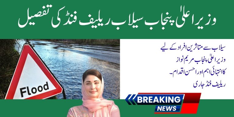Punjab Flood Relief Fund Cnic Check Online